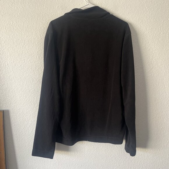 Rains Men's  Addis Fleece Half Zip Pullover. Black Size M  New with Tags - Picture 6 of 6